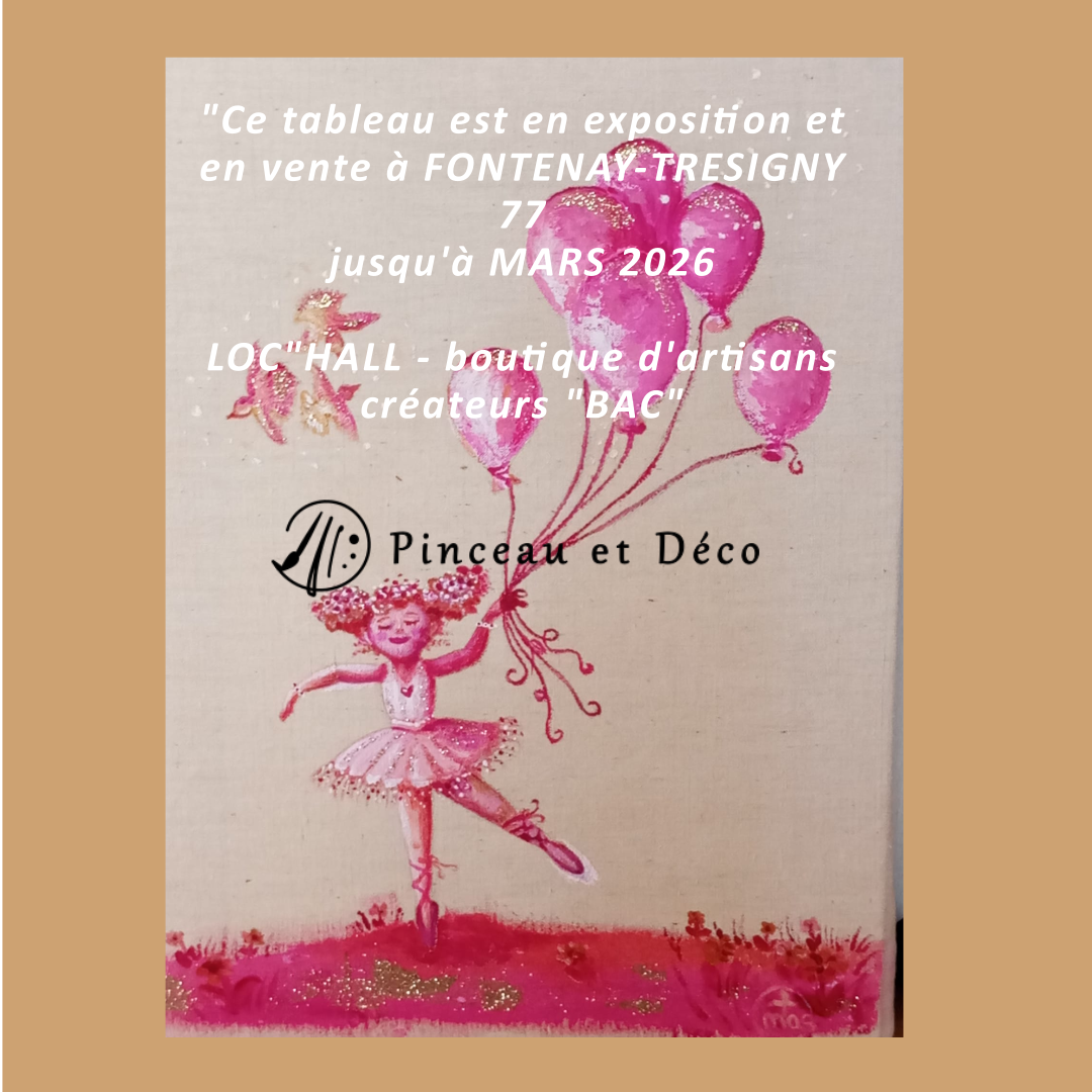 Ballons roses (EN EXPO VENTE)